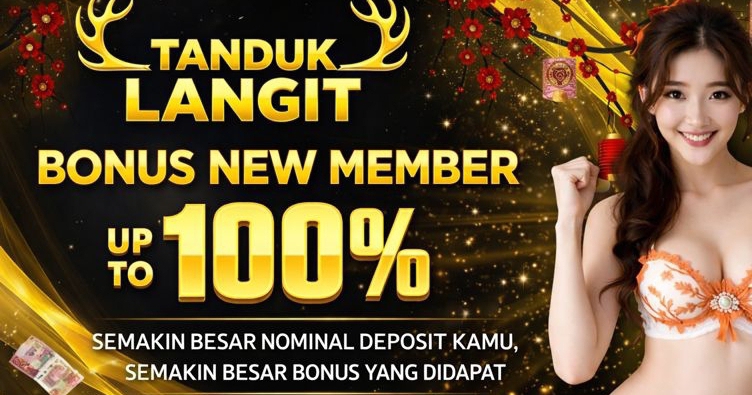 BONUS NEW MEMBER 100%